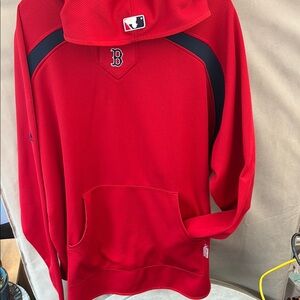 Majestic Red and Black Men's Shirt